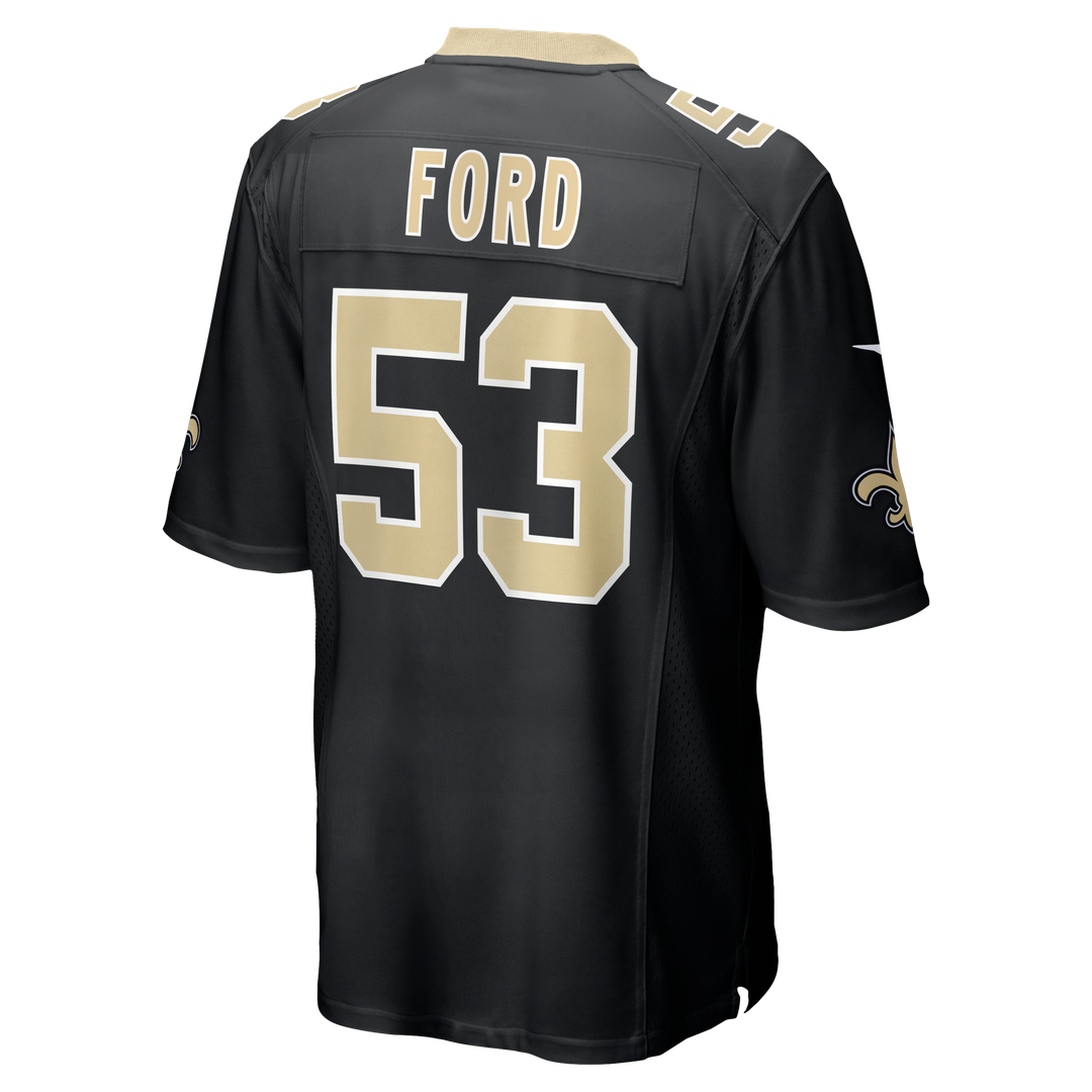 Jaylan Ford New Orleans Saints Nike  Game Official Jersey -  Black