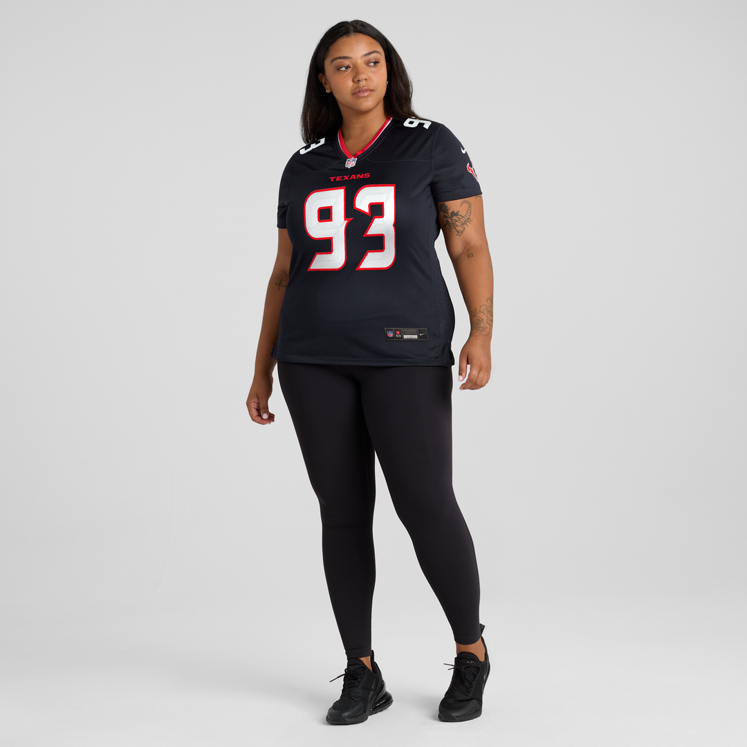 Kayden McDonald Houston Texans Nike Women's Team Game Official Jersey -  Navy