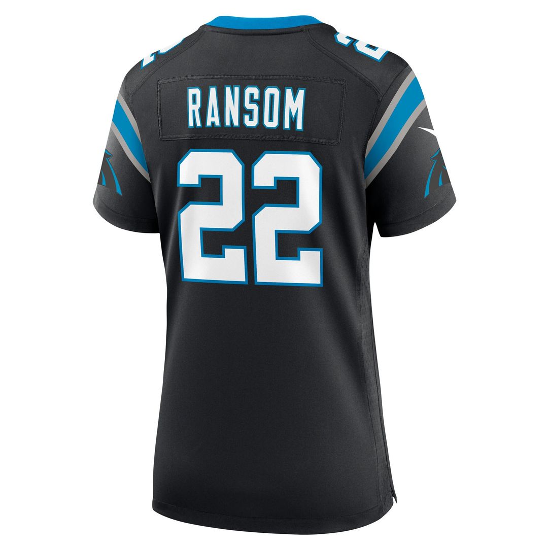 Lathan Ransom Carolina Panthers Nike Women's Team Game Jersey - Black