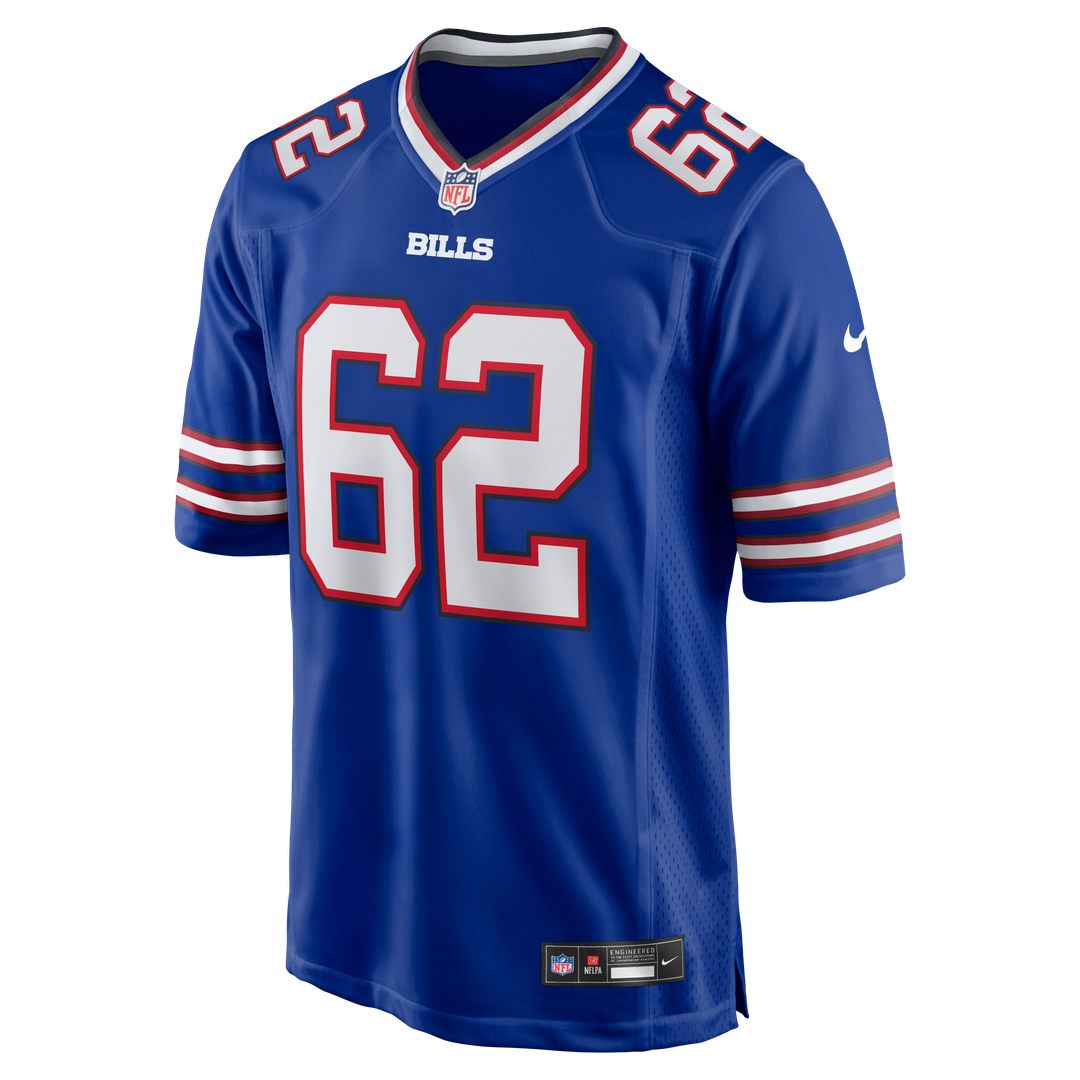 Sedrick Van Pran-Granger Buffalo Bills Nike Game Official Jersey -  Royal