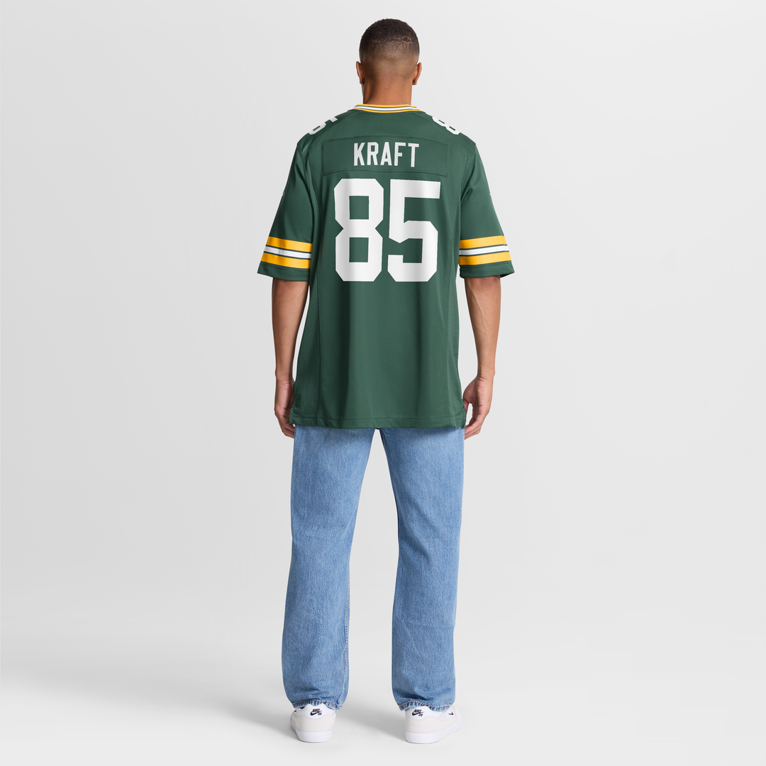 Tucker Kraft Green Bay Packers Nike Alternate  Game Official Jersey -  Navy