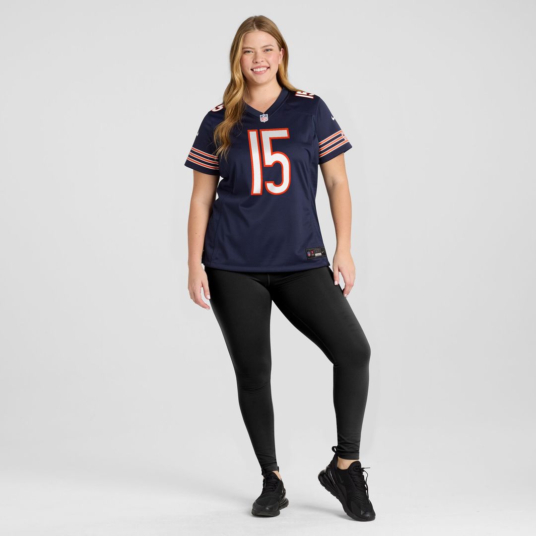Rome Odunze Chicago Bears Nike Women's Game Official Jersey -  Navy