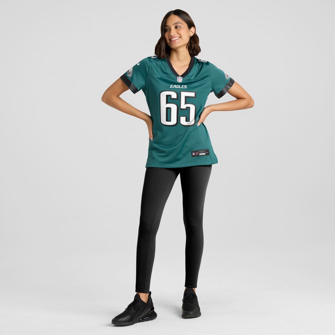 Lane Johnson Philadelphia Eagles Nike Women's Team Game Official Jersey - Midnight Green