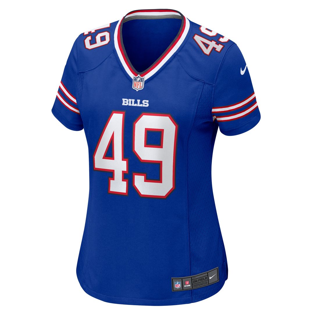 DaShaun White Buffalo Bills Nike Women's Team Game Official Jersey - Royal