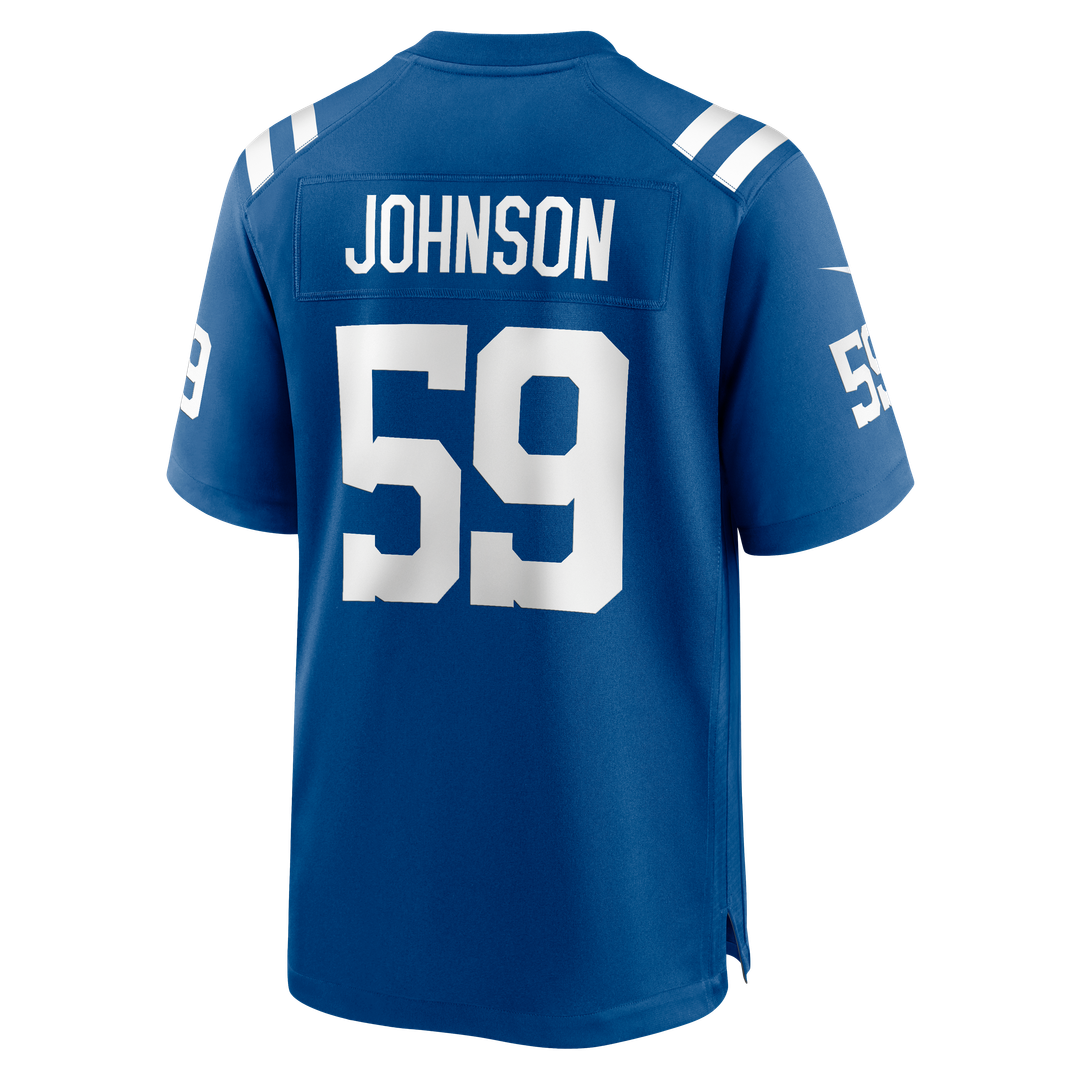 Buddy Johnson Indianapolis Colts Nike Team Game Jersey - Royal