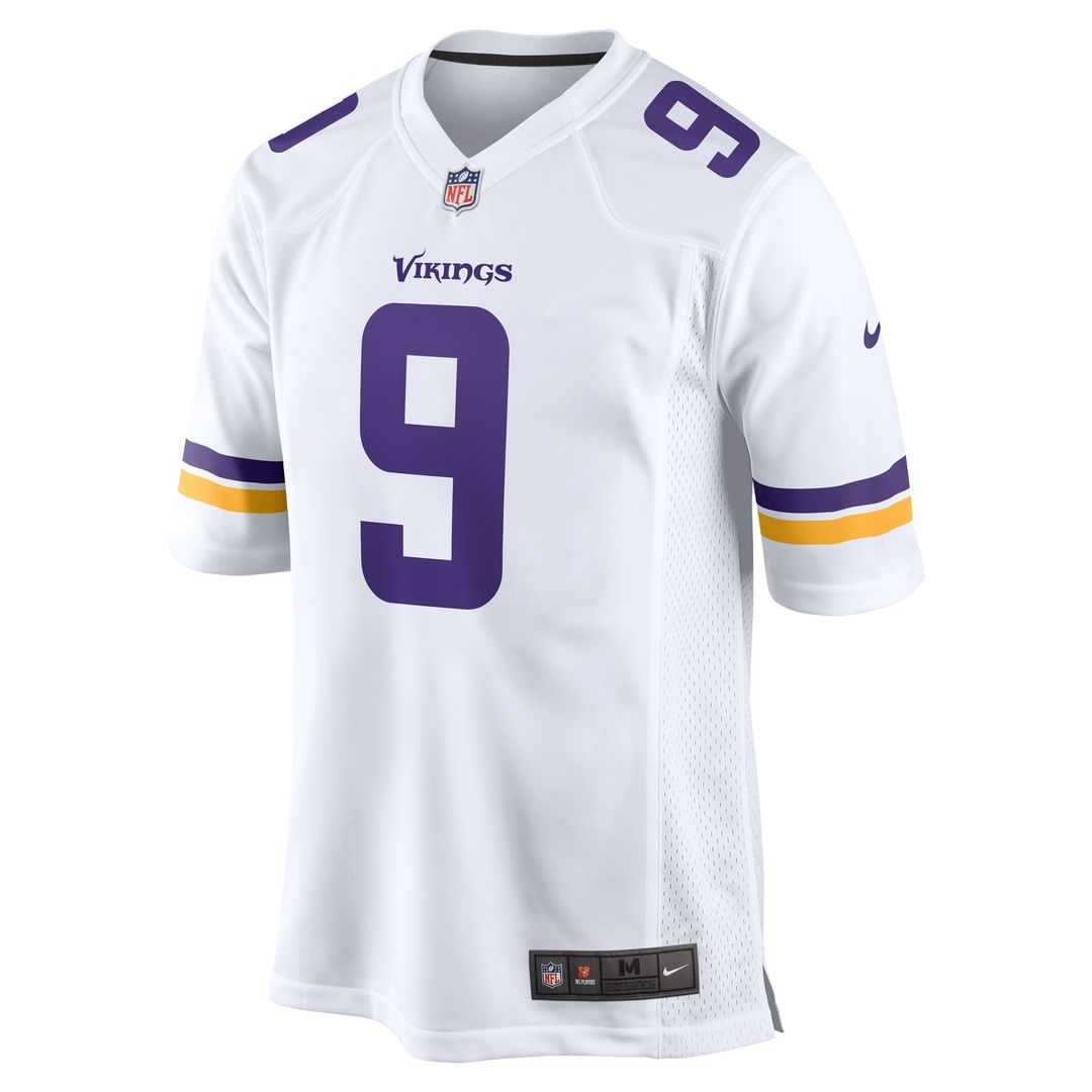 J.J. McCarthy Minnesota Vikings Nike Game Official Jersey -  White