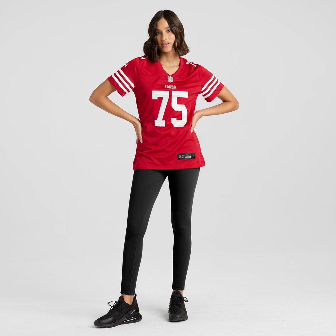 Connor Colby San Francisco 49ers Nike Women's Team Game Official Jersey -  Scarlet