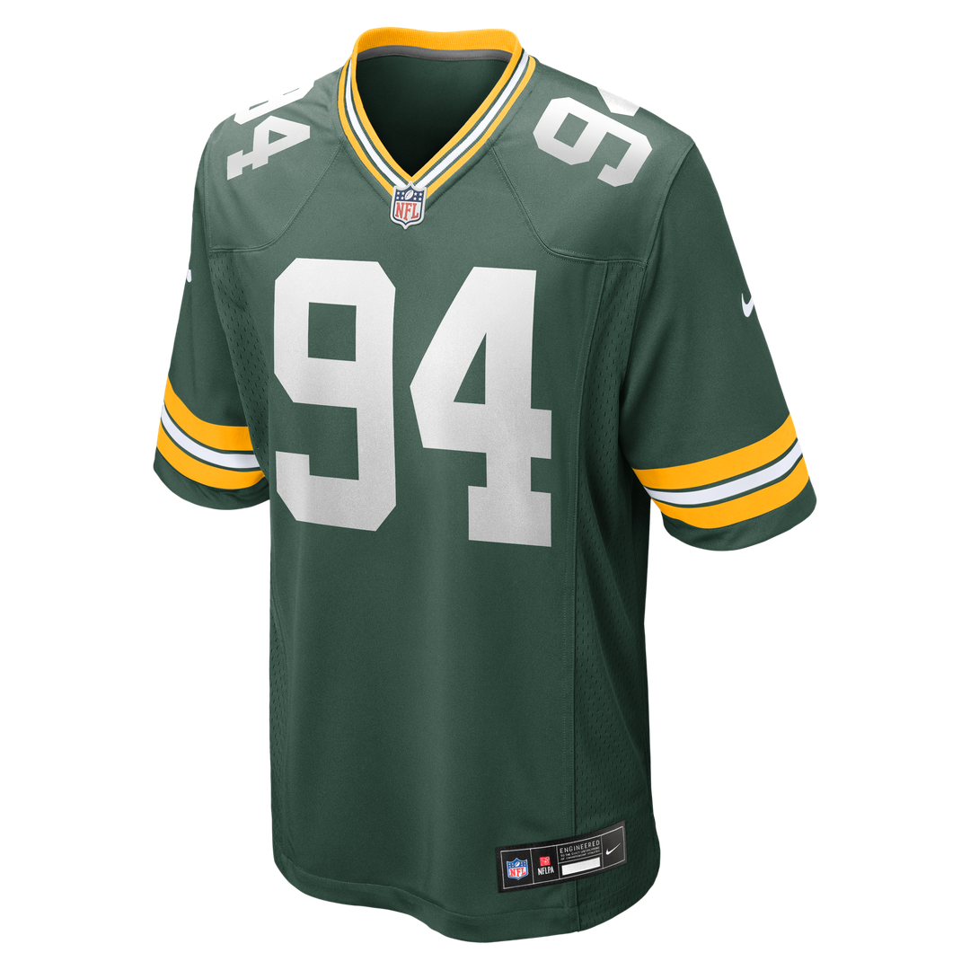 Karl Brooks Green Bay Packers Nike  Game Official Jersey -  Green