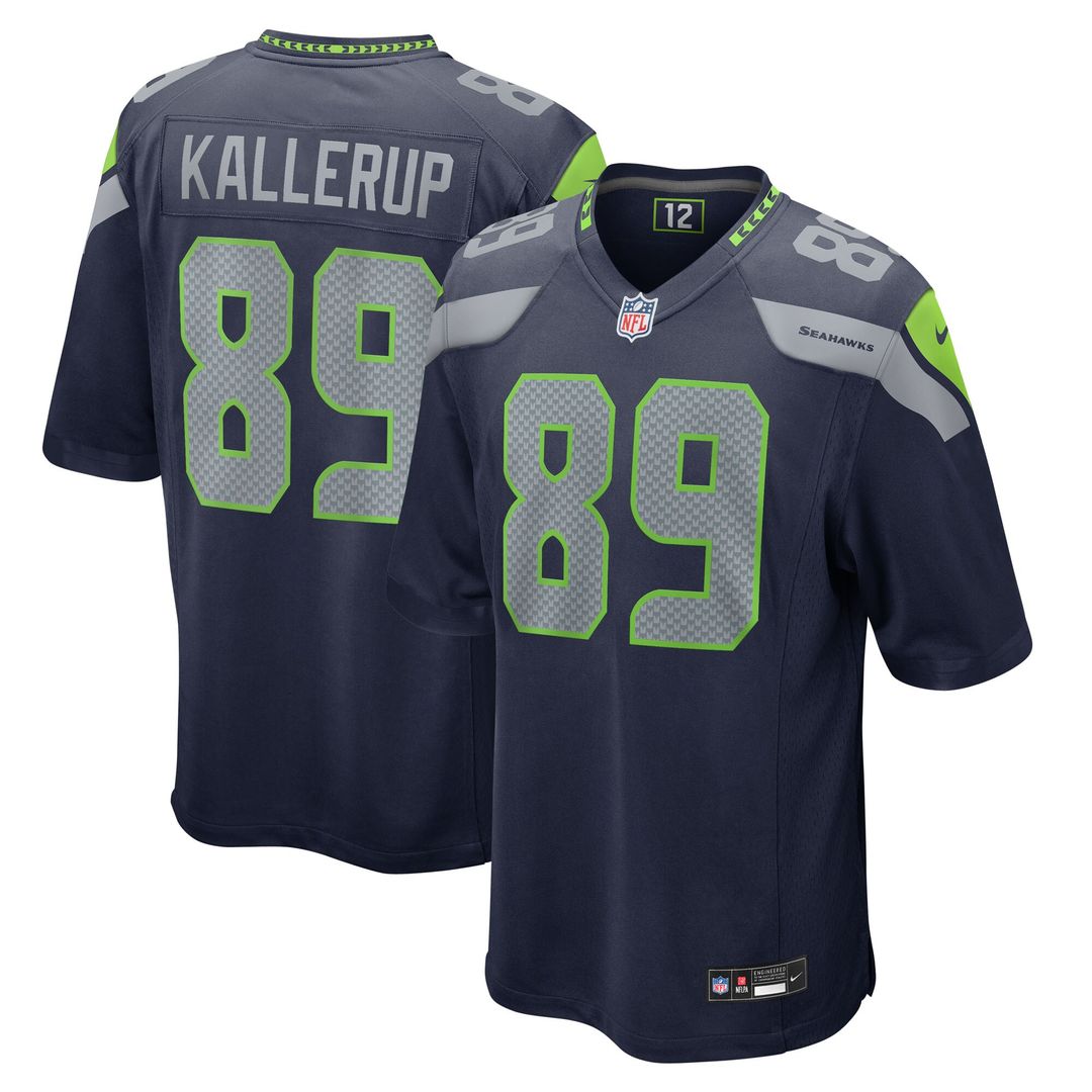Nick Kallerup Seattle Seahawks Nike Team Game Jersey - College Navy
