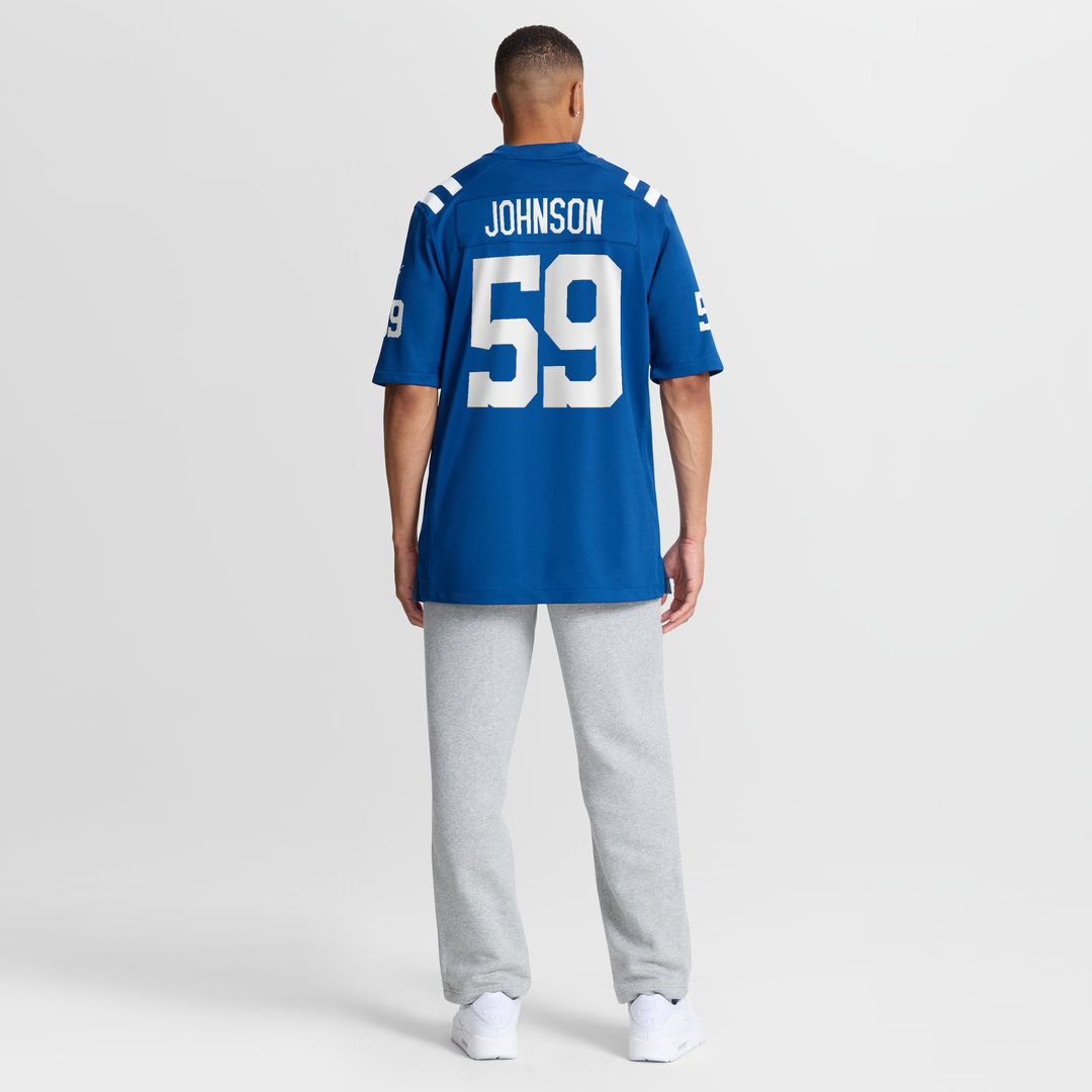 Buddy Johnson Indianapolis Colts Nike Team Game Jersey - Royal