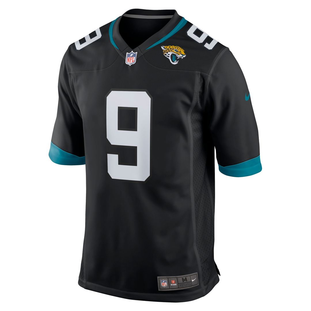Logan Cooke Jacksonville Jaguars Nike Game Official Jersey - Black
