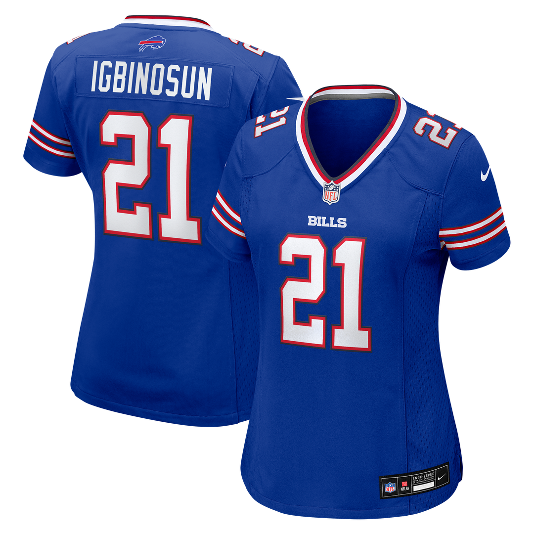 Davison Igbinosun Buffalo Bills Nike Women's Team Game Official Jersey -  Royal