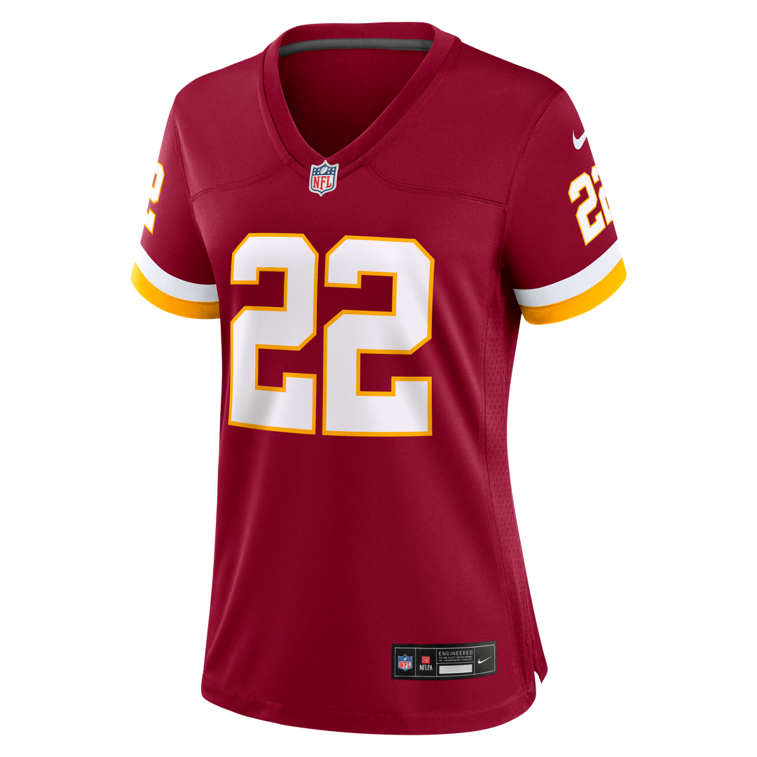 Jacory Croskey-Merritt Washington Commanders Nike Women's Game Official Jersey - Burgundy
