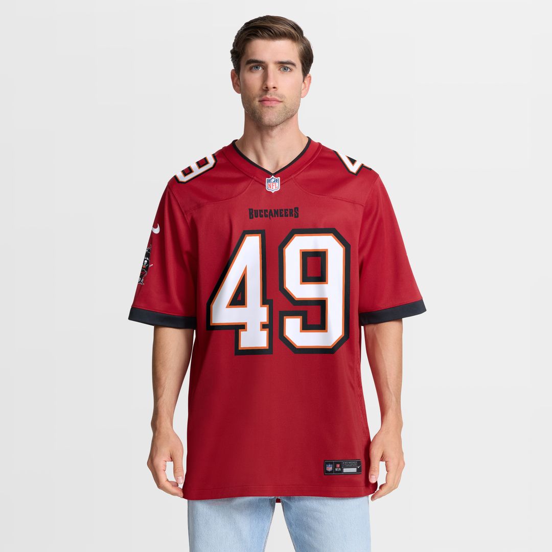 Owen Wright Tampa Bay Buccaneers Nike Team Game Jersey - Red