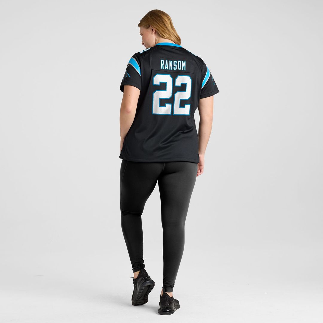 Lathan Ransom Carolina Panthers Nike Women's Team Game Jersey - Black