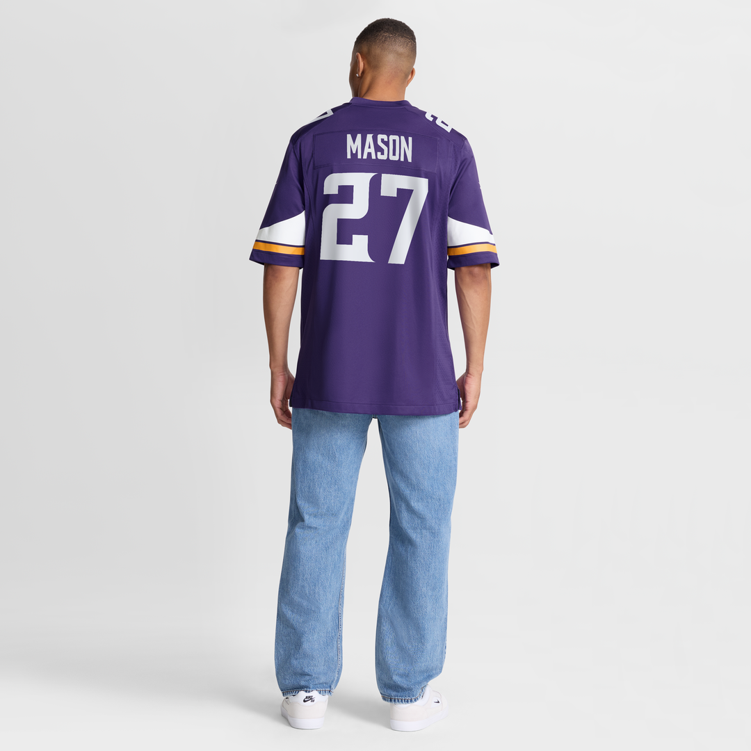 Jordan Mason Minnesota Vikings Nike Team Game Jersey - Purple