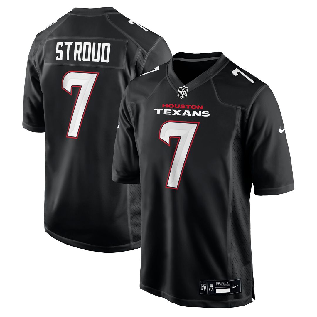 C.J. Stroud Houston Texans Nike Fashion Official Jersey - Carbon Black