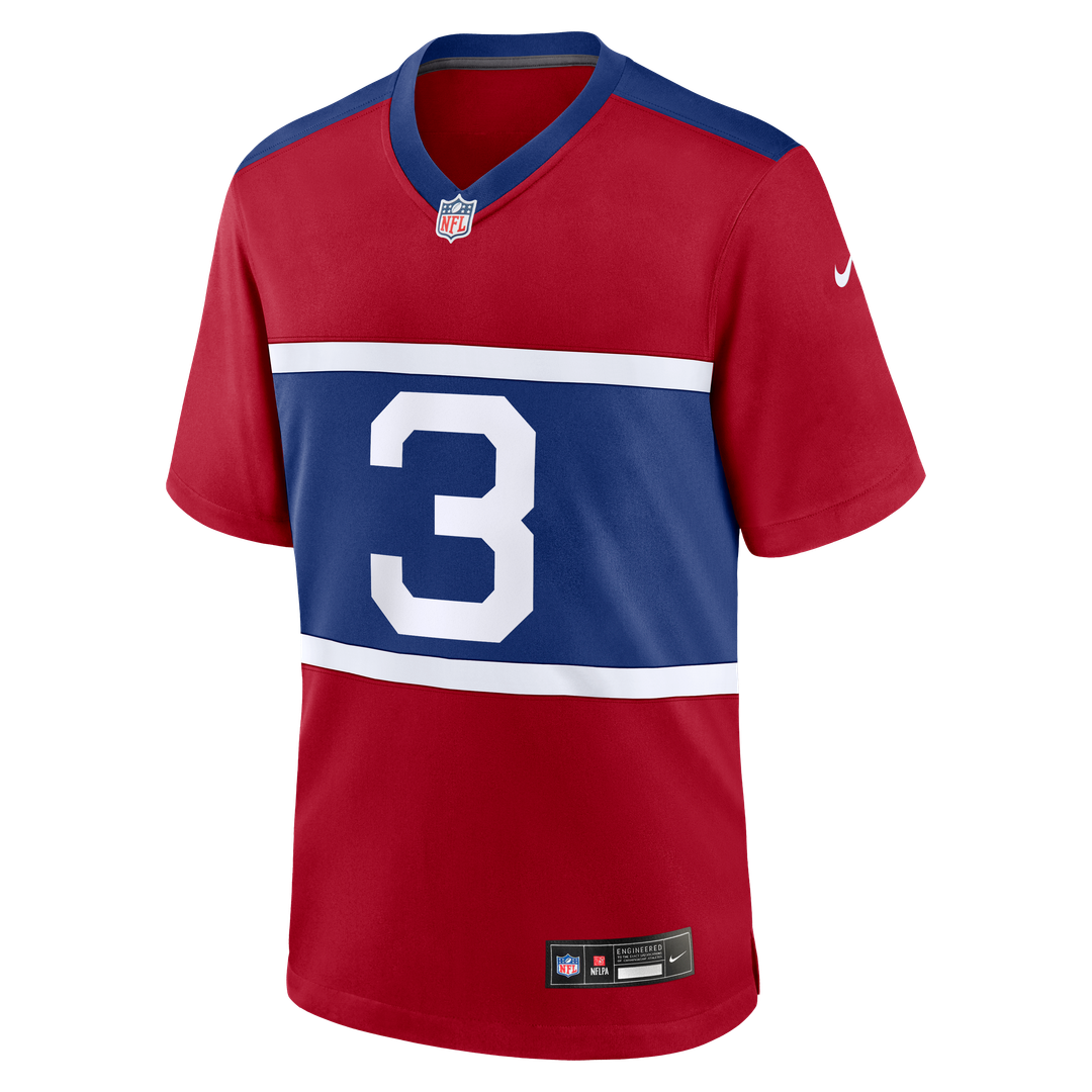 New York Giants Nike Alternate Game Official Jersey -  Red
