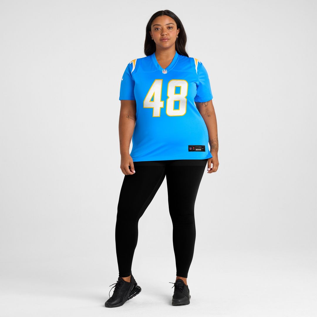 Bud Dupree Los Angeles Chargers Nike Women's Team Game Jersey - Powder Blue