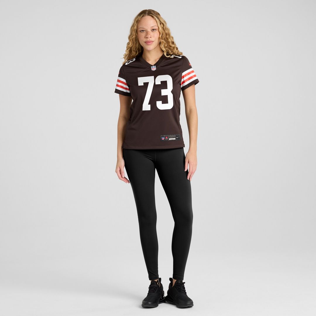 Joe Thomas Cleveland Browns Nike Women's Retired Game Player Jersey - Brown