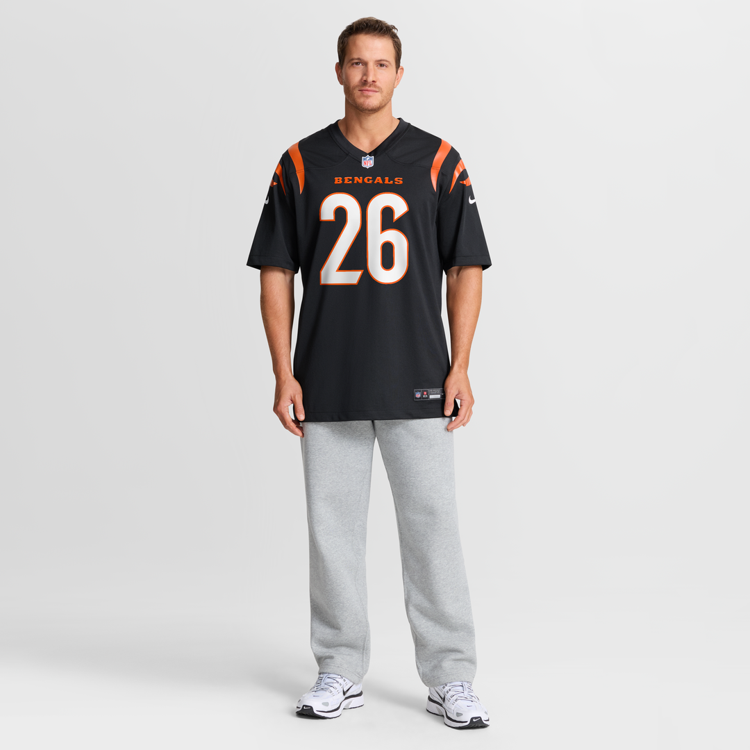 Ja'Sir Taylor Cincinnati Bengals Nike Team Game Jersey - Black