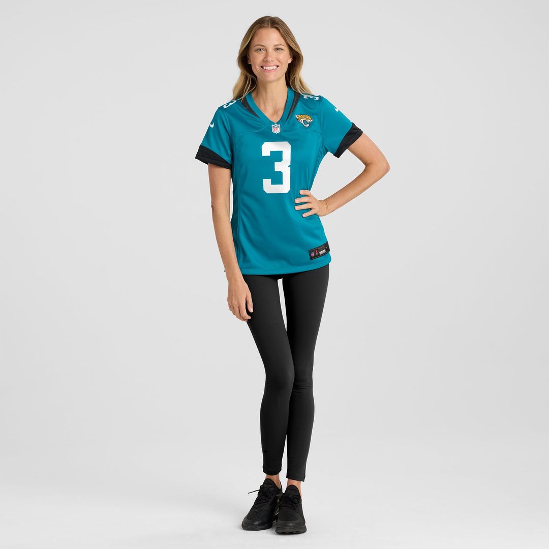 Jakobi Meyers Jacksonville Jaguars Nike Women's Team Game Jersey - Teal