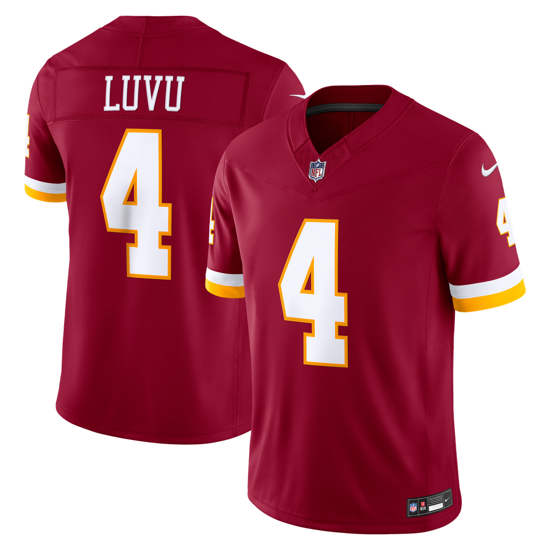 Frankie Luvu Washington Commanders Nike Vapor F.U.S.E. Stitched Limited Official Jersey - Burgundy