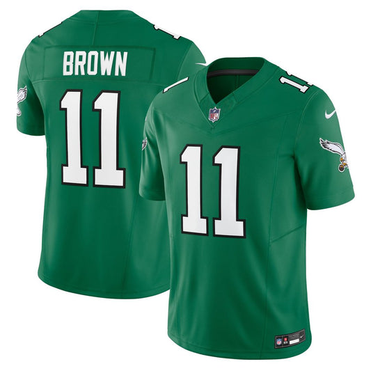 A.J. Brown Philadelphia Eagles Nike Vapor F.U.S.E. Limited Official Jersey - Kelly Green