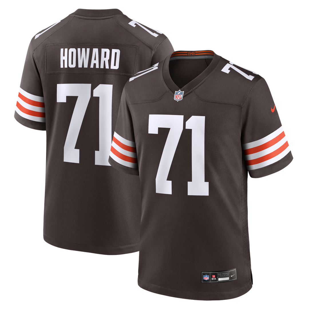 Tytus Howard Cleveland Browns Nike Team Game Jersey - Brown