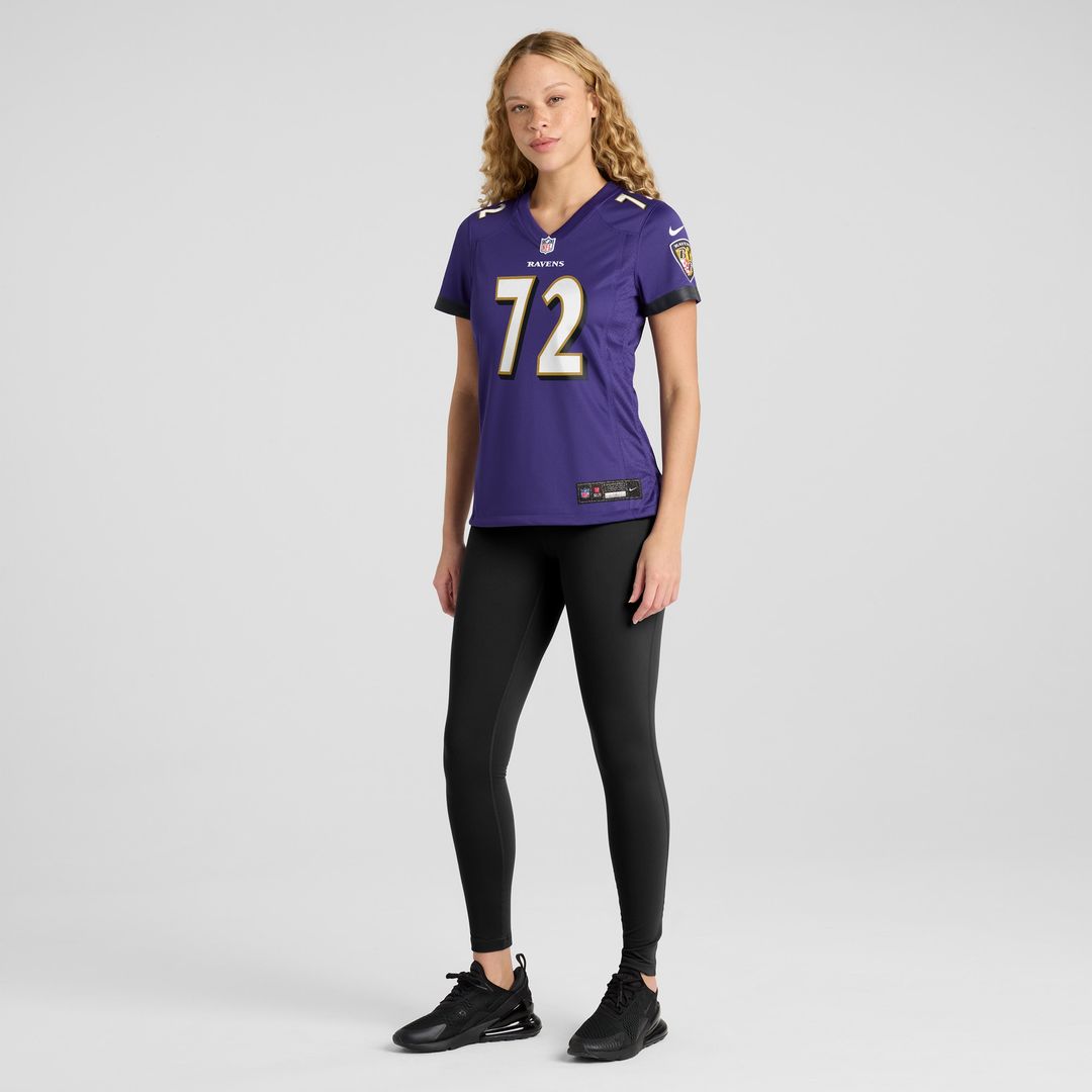 Andrew Vorhees Baltimore Ravens Nike Women's Game Jersey - Purple