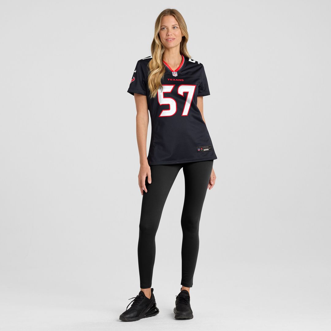 Blake Fisher Houston Texans Nike Women's Team Game Jersey - Navy