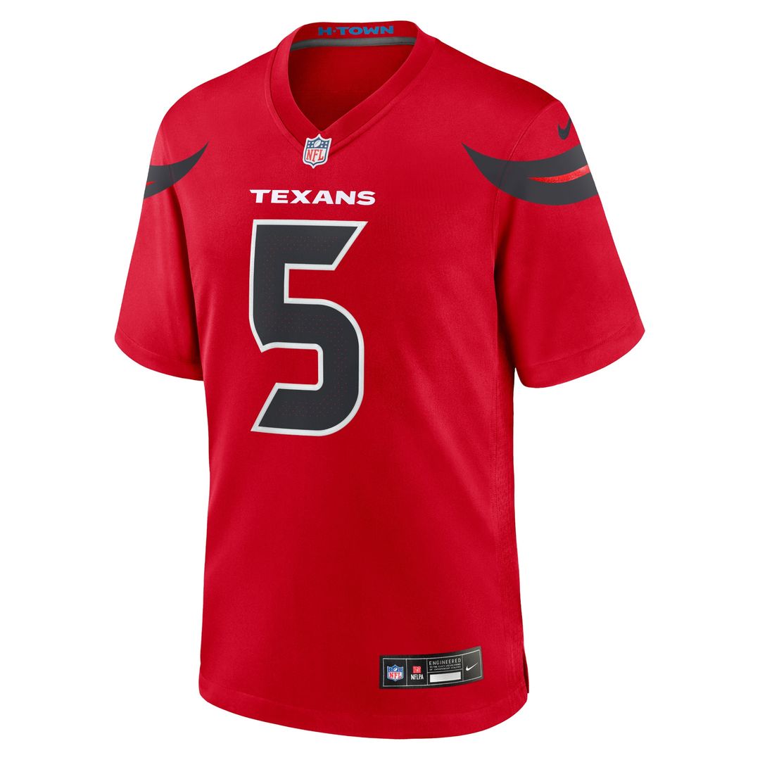 Jalen Pitre Houston Texans Nike Game Official Jersey - White