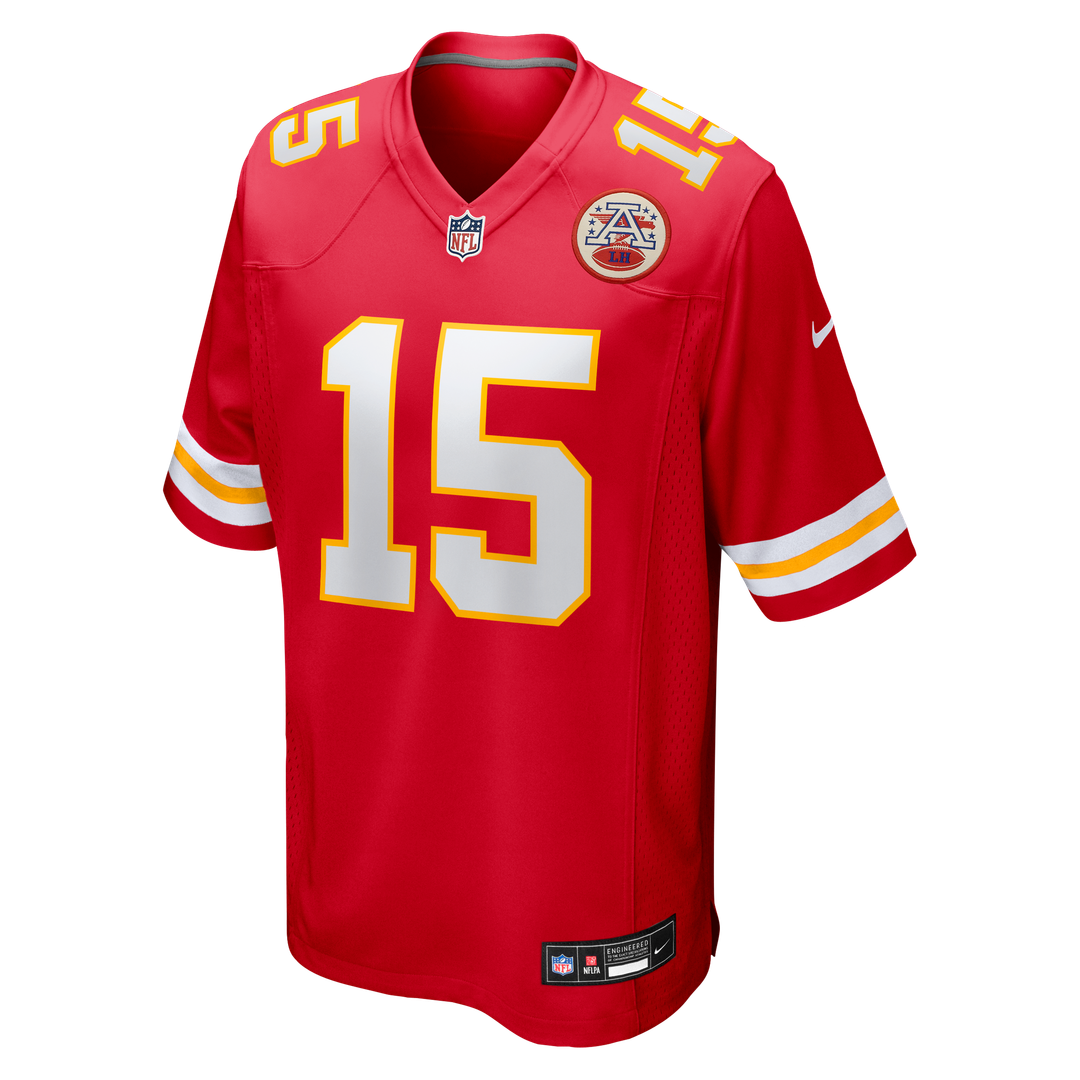 Patrick Mahomes Kansas City Chiefs Nike Game Official Jersey - Red