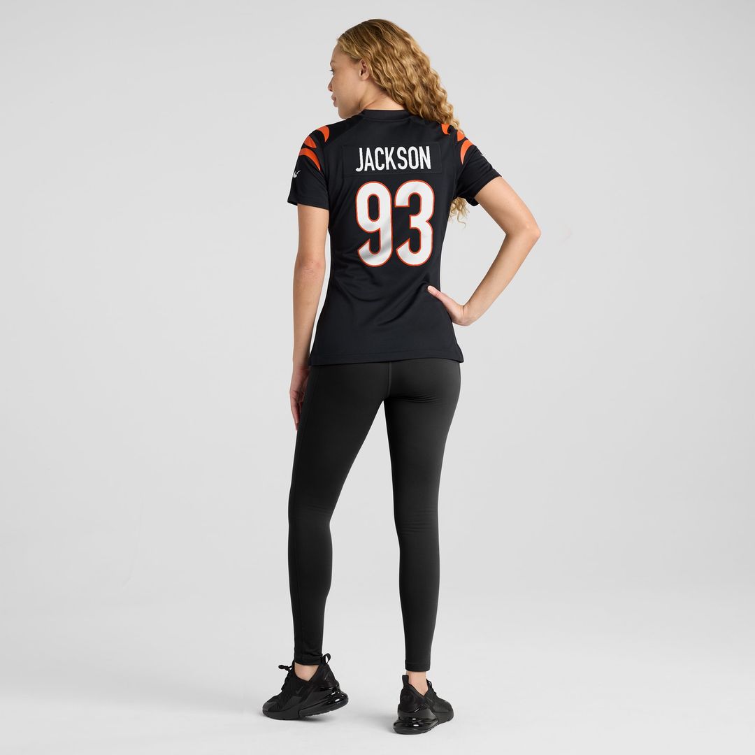 McKinnley Jackson Cincinnati Bengals Nike Women's Game Jersey - Black