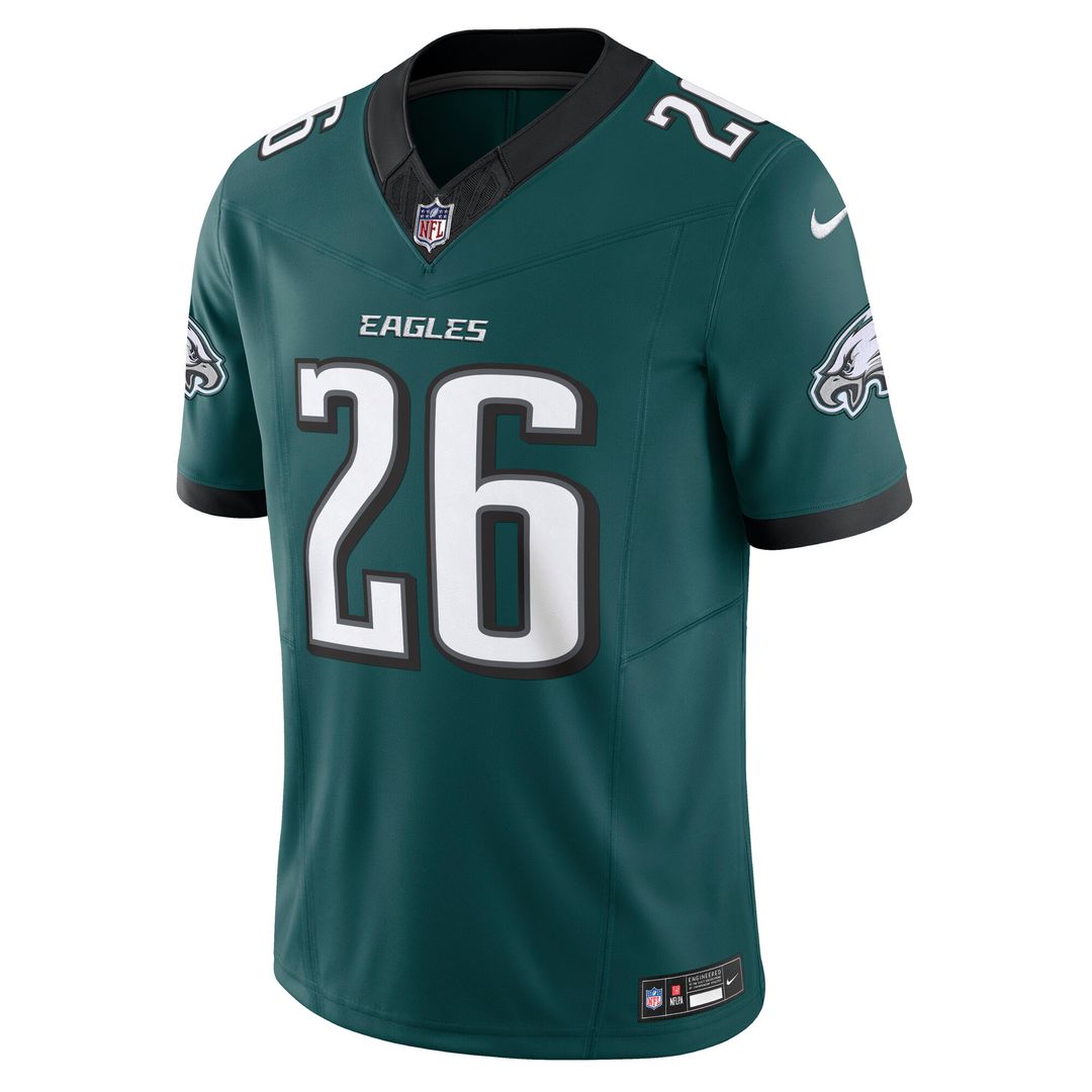 Saquon Barkley Philadelphia Eagles Nike Alternate Vapor F.U.S.E. Limited Official Jersey - Kelly Green