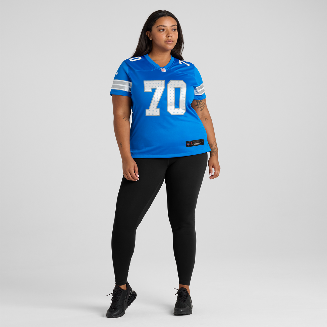 Juice Scruggs Detroit Lions Nike Women's Team Game Official Jersey -  Blue