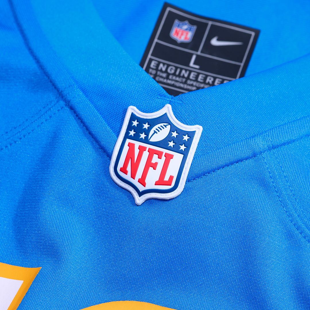 Tucker Fisk Los Angeles Chargers Nike Team Game Jersey - Powder Blue