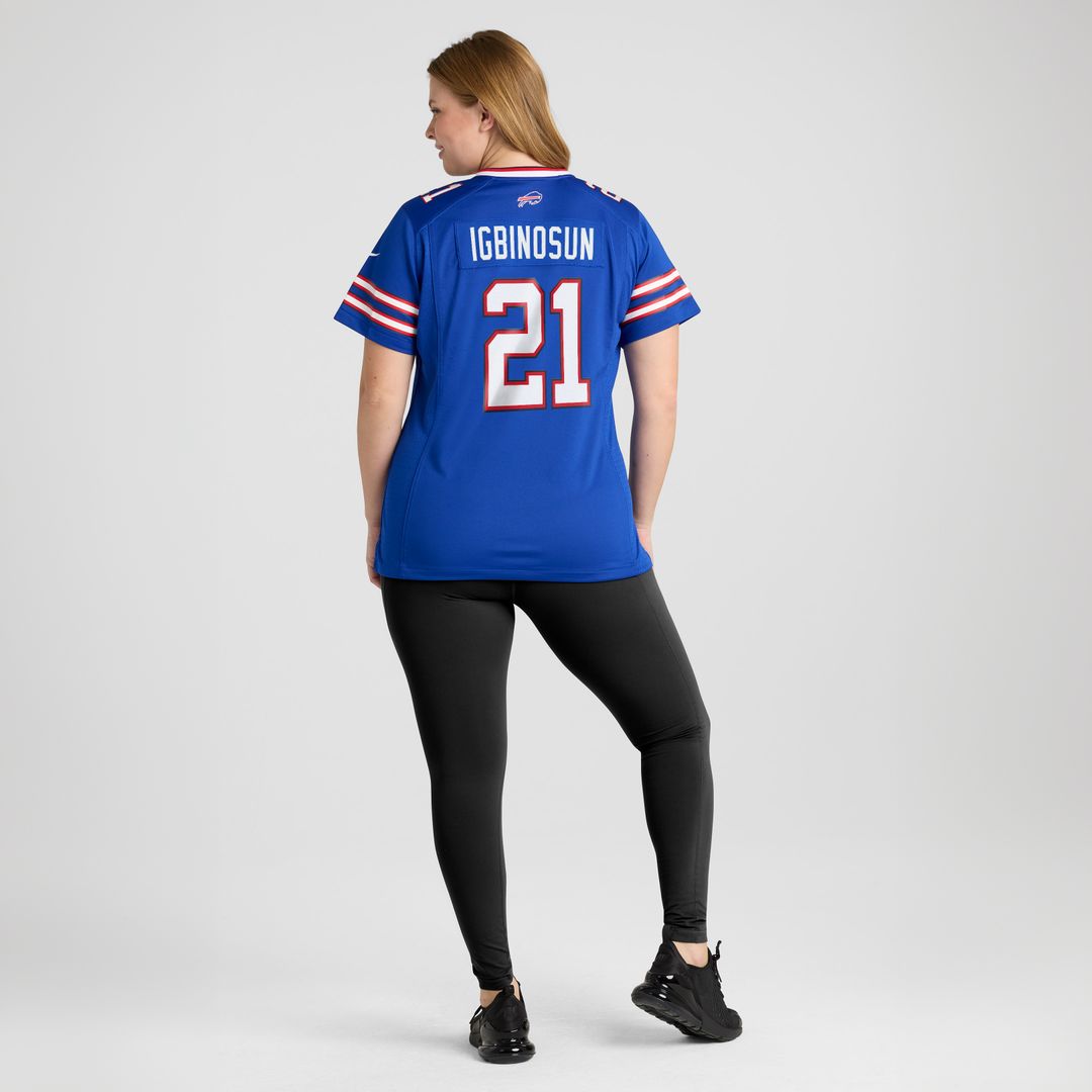 Davison Igbinosun Buffalo Bills Nike Women's Team Game Official Jersey -  Royal