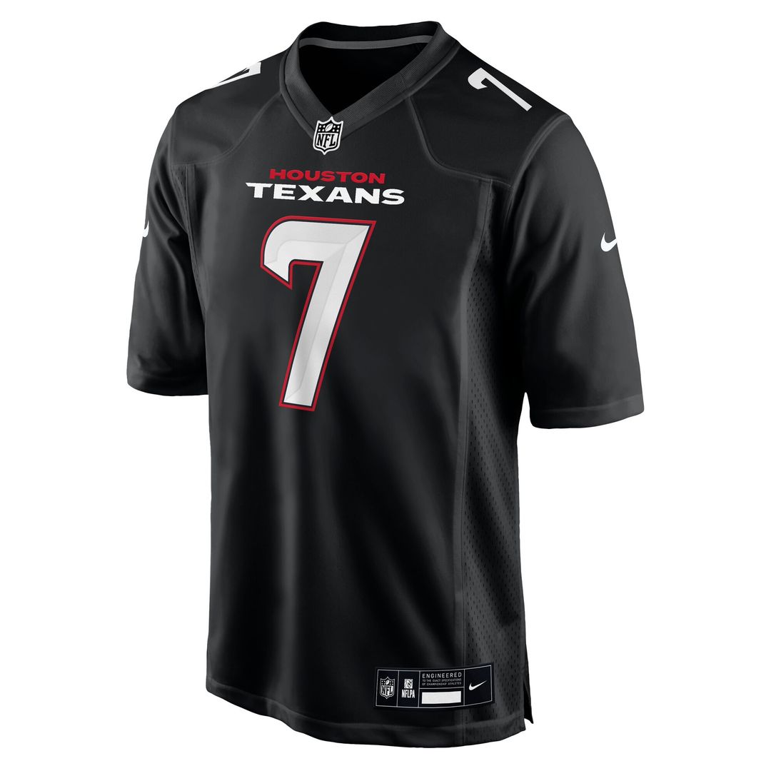 C.J. Stroud Houston Texans Nike Fashion Official Jersey - Carbon Black