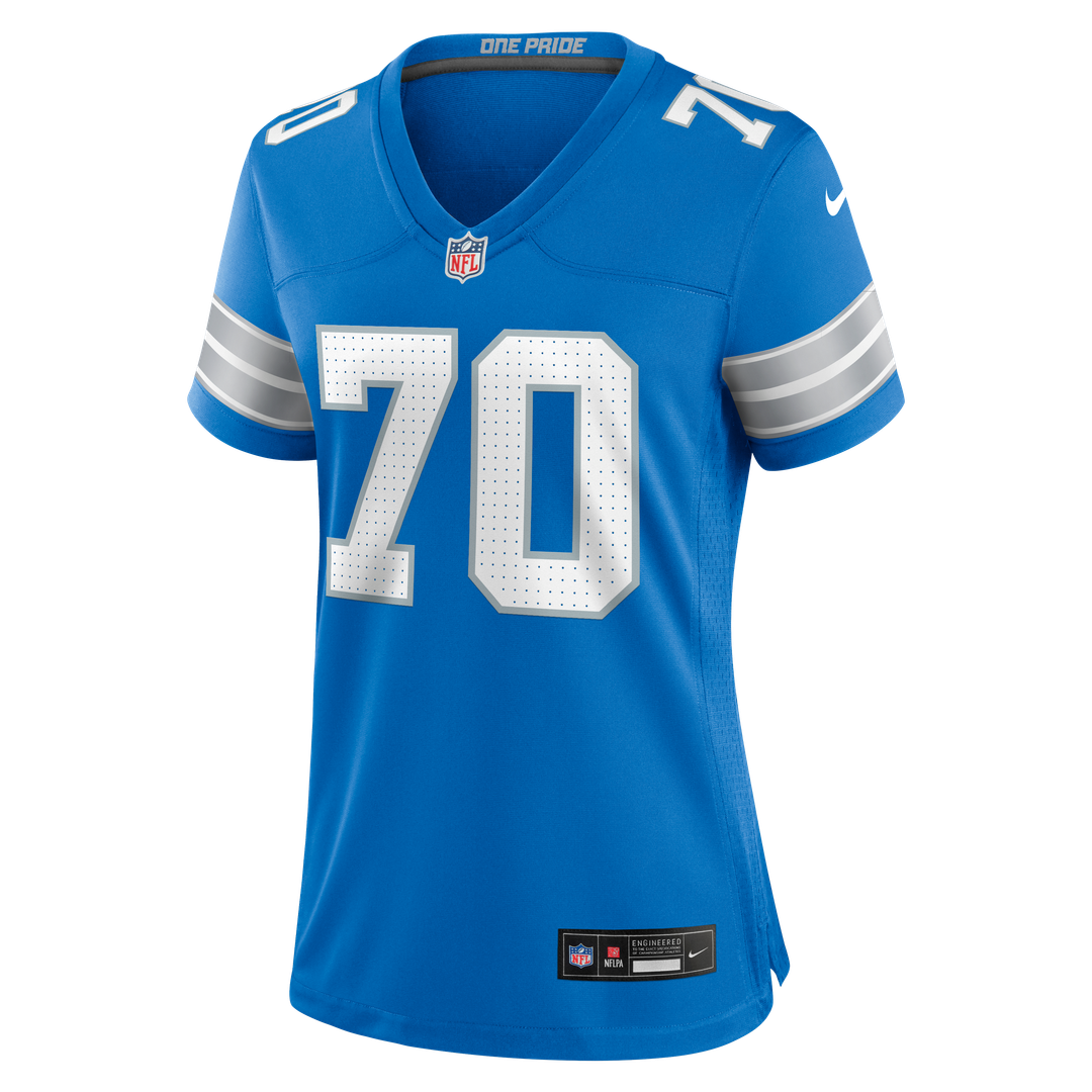 Juice Scruggs Detroit Lions Nike Women's Team Game Official Jersey -  Blue