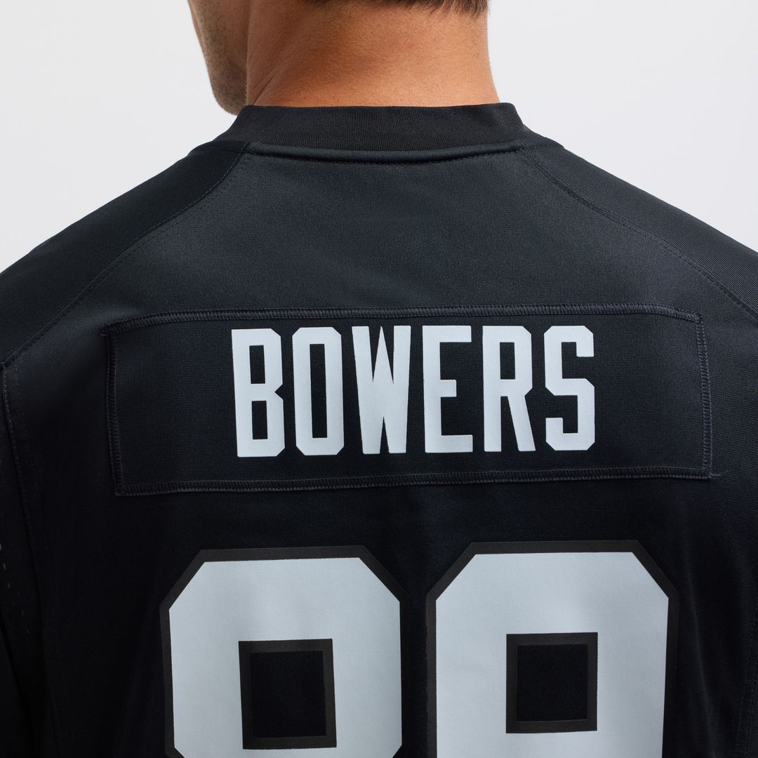 Brock Bowers Las Vegas Raiders Nike  Player Game Official Jersey - Black