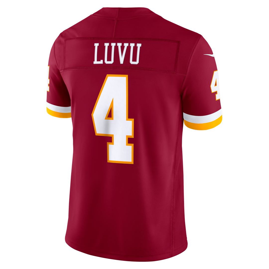 Frankie Luvu Washington Commanders Nike Vapor F.U.S.E. Stitched Limited Official Jersey - Burgundy