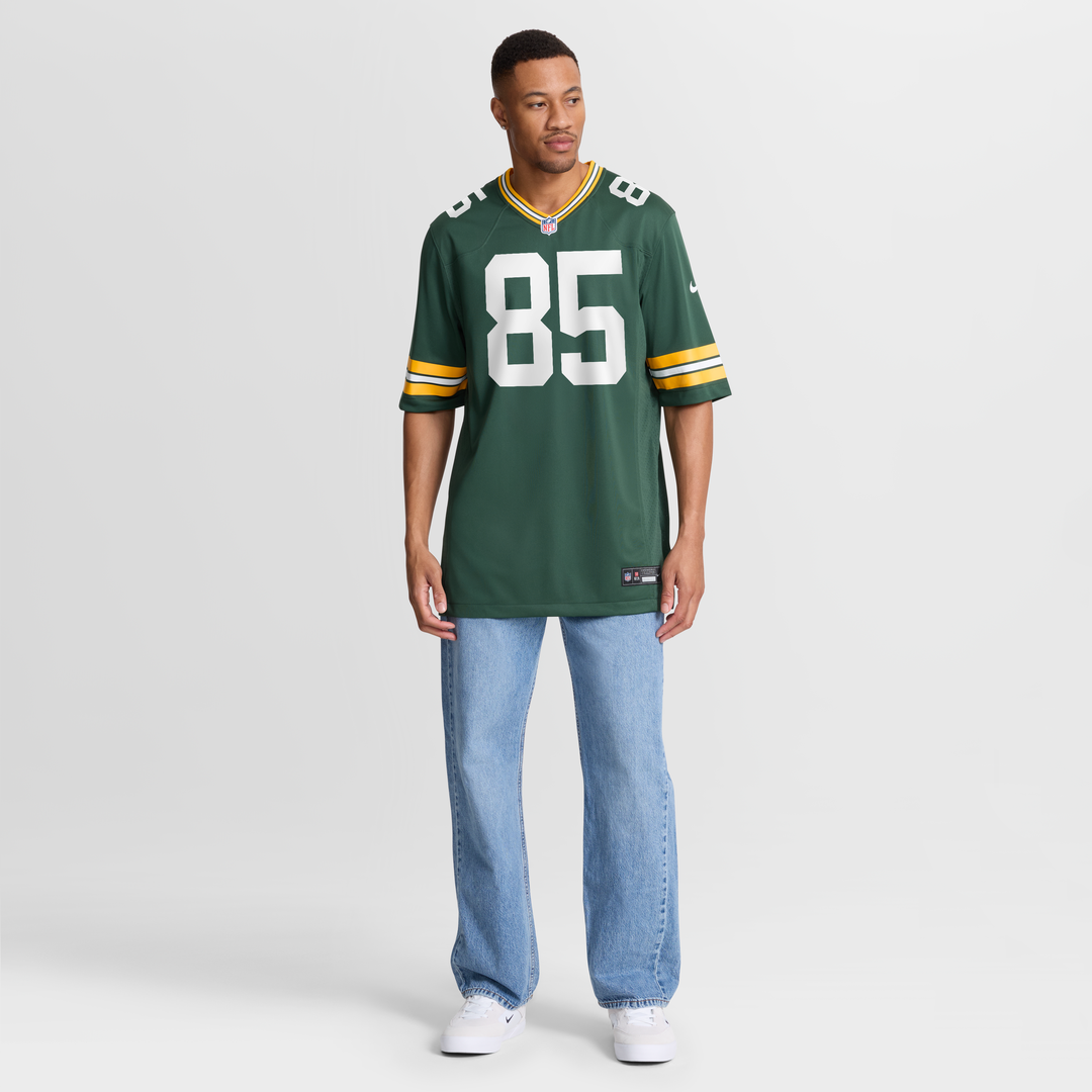 Tucker Kraft Green Bay Packers Nike Alternate  Game Official Jersey -  Navy