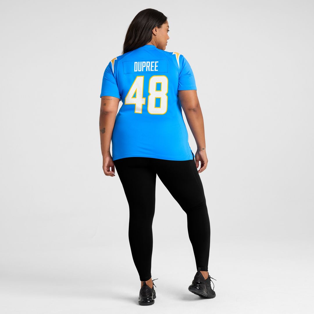Bud Dupree Los Angeles Chargers Nike Women's Team Game Jersey - Powder Blue