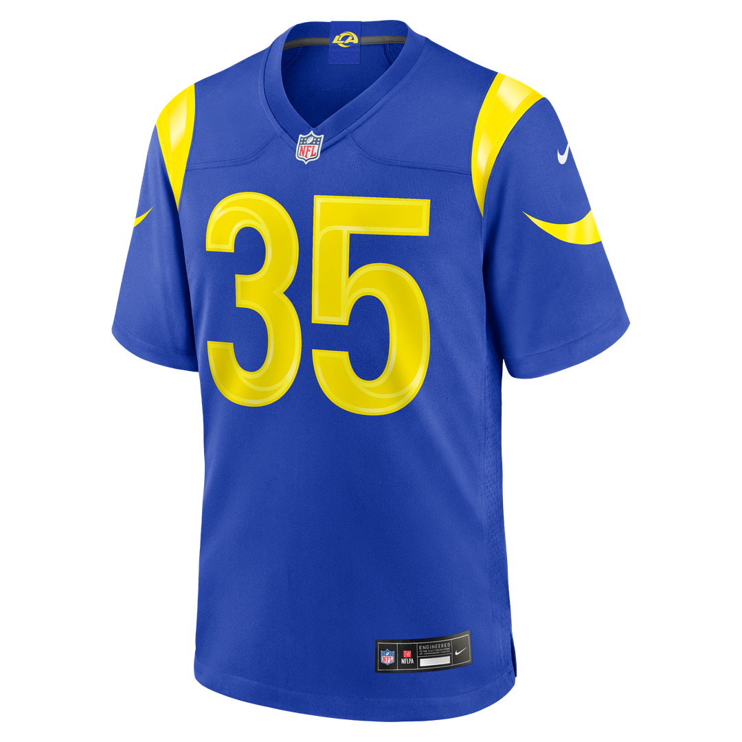 Jaylen Watson Los Angeles Rams Nike Team Game Jersey - Royal
