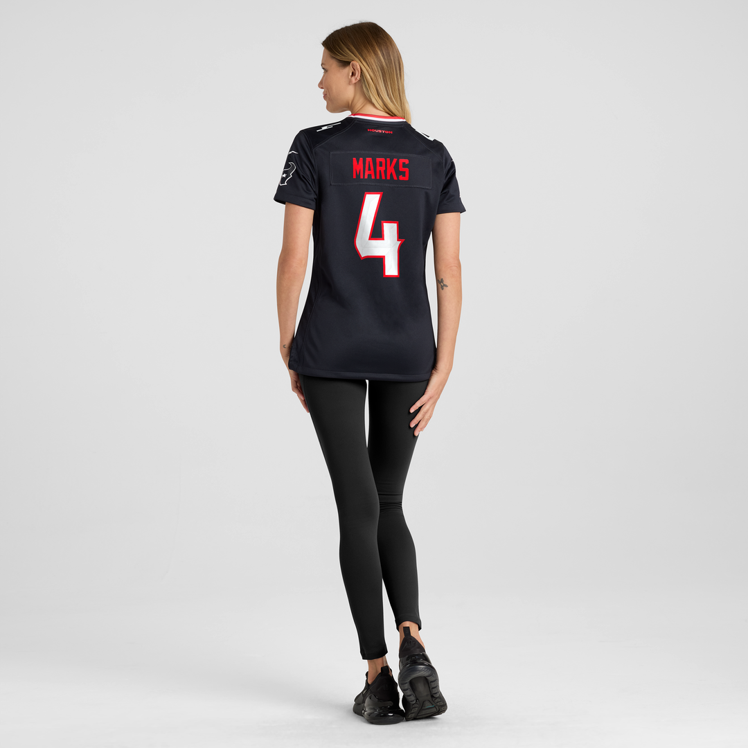 Woody Marks Houston Texans Nike Women's Team Game Jersey - Navy