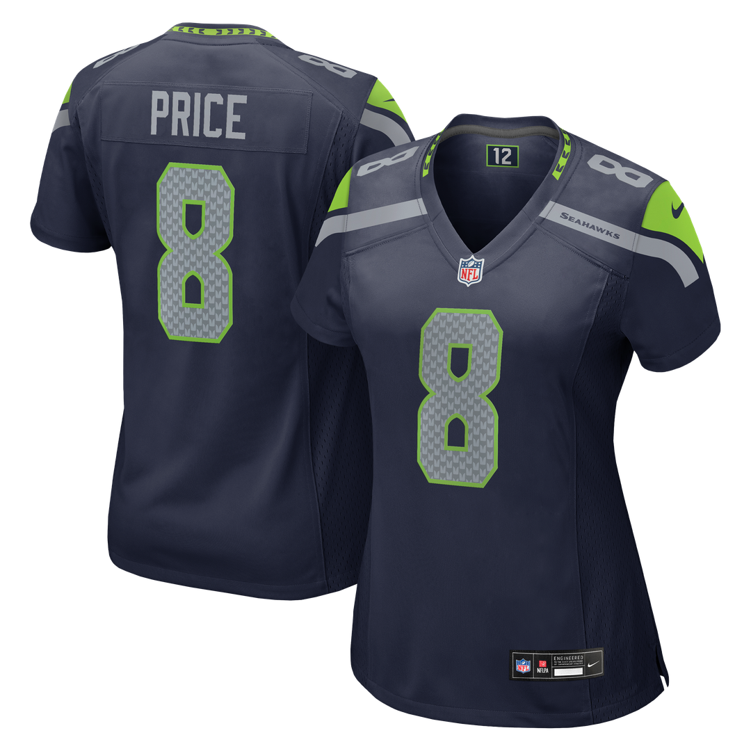 Jadarian Price Seattle Seahawks Nike Women's Team Game Official Jersey -  College Navy