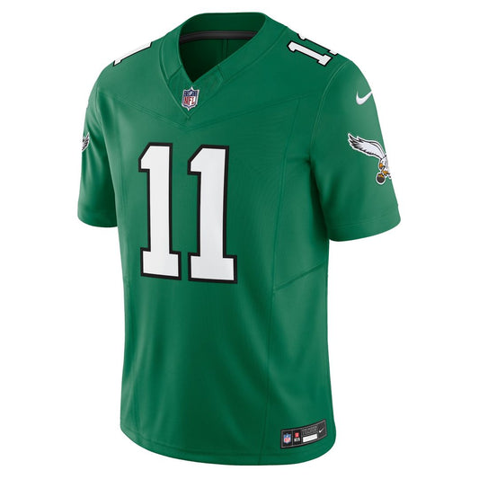 A.J. Brown Philadelphia Eagles Nike Vapor F.U.S.E. Limited Official Jersey - Kelly Green