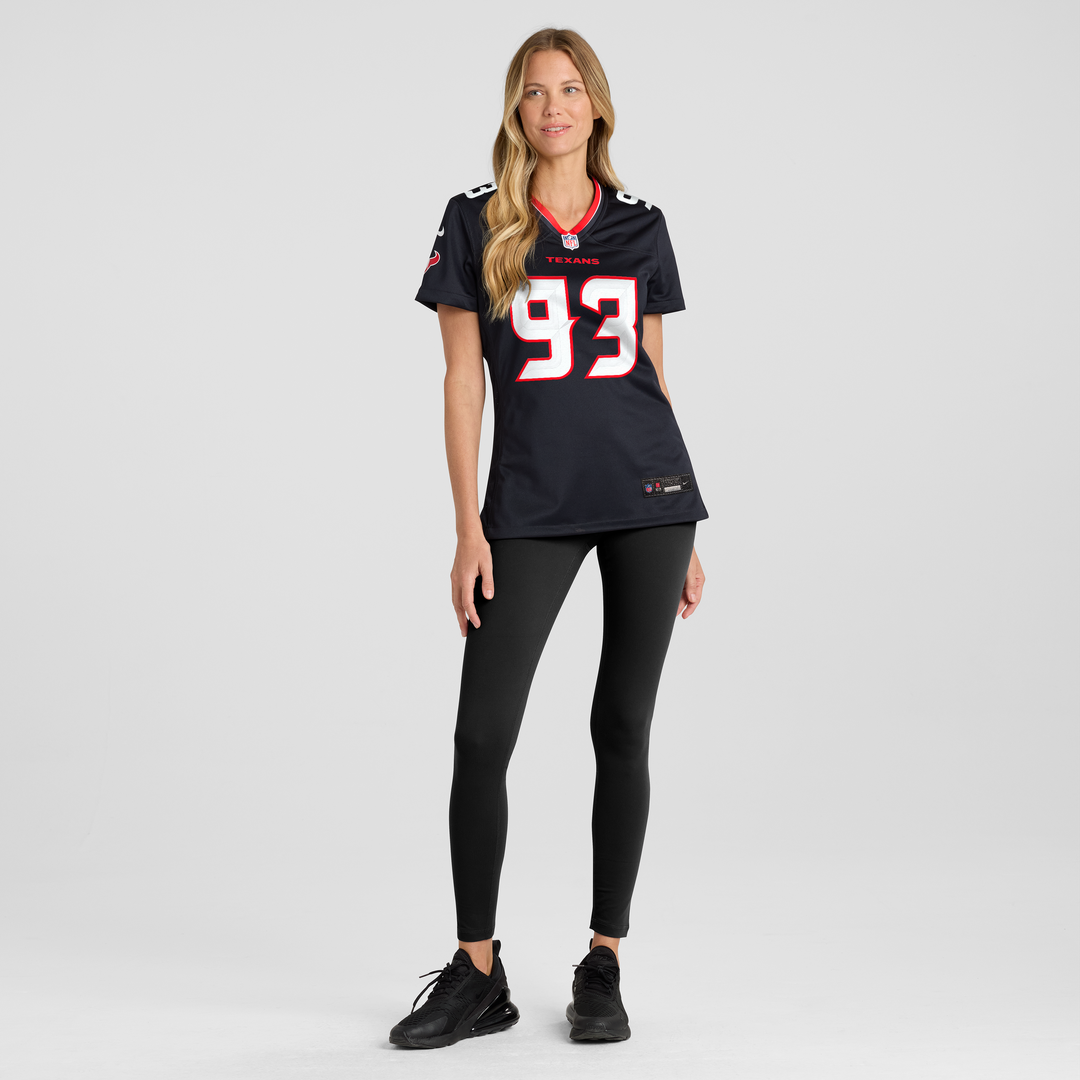 Kayden McDonald Houston Texans Nike Women's Team Game Official Jersey -  Navy