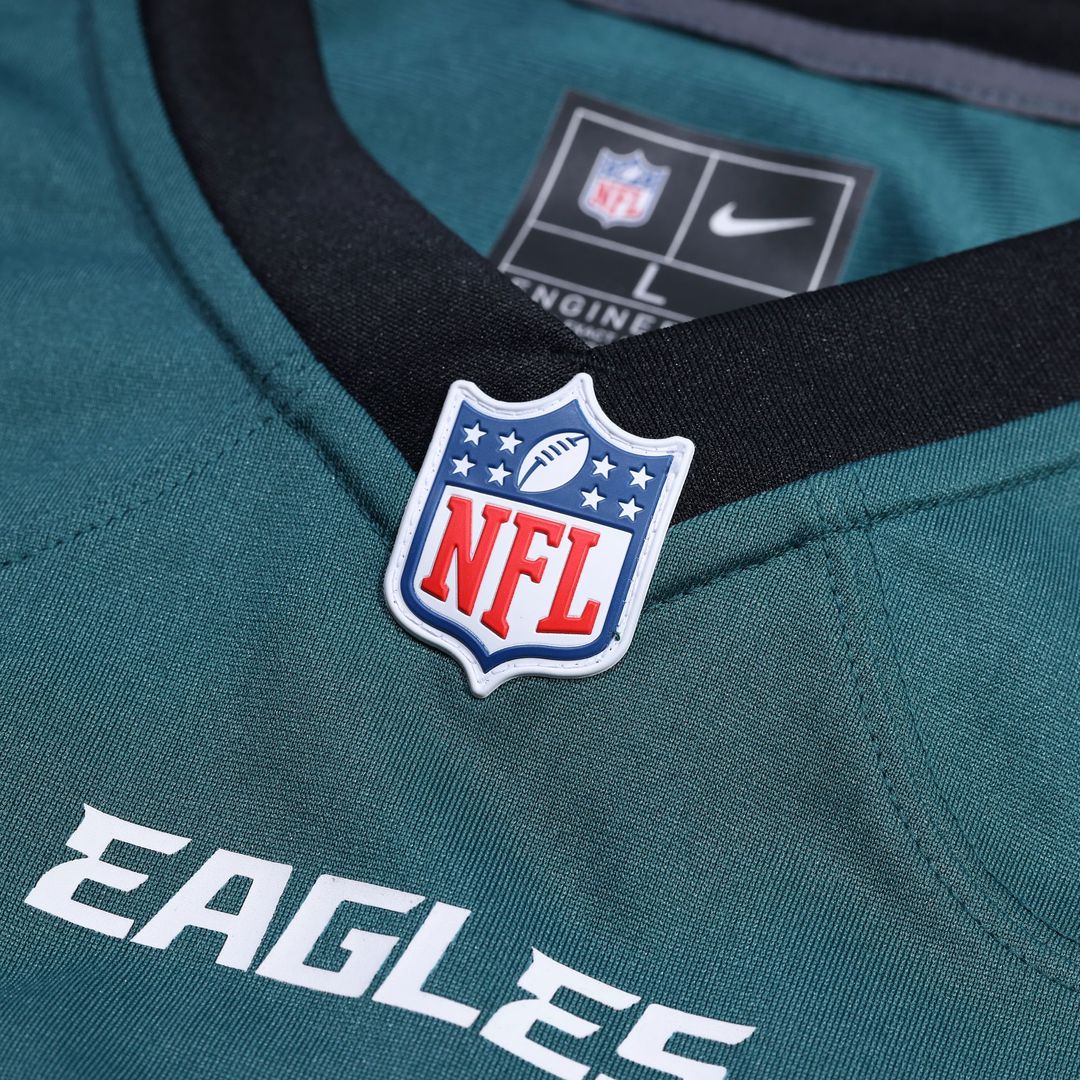 Philadelphia Eagles Nike Custom Game Jersey - Midnight Green